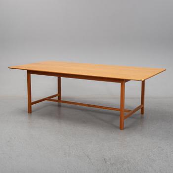 Josef Frank, An elm and mahogany 'B590' table, Svenskt Tenn.