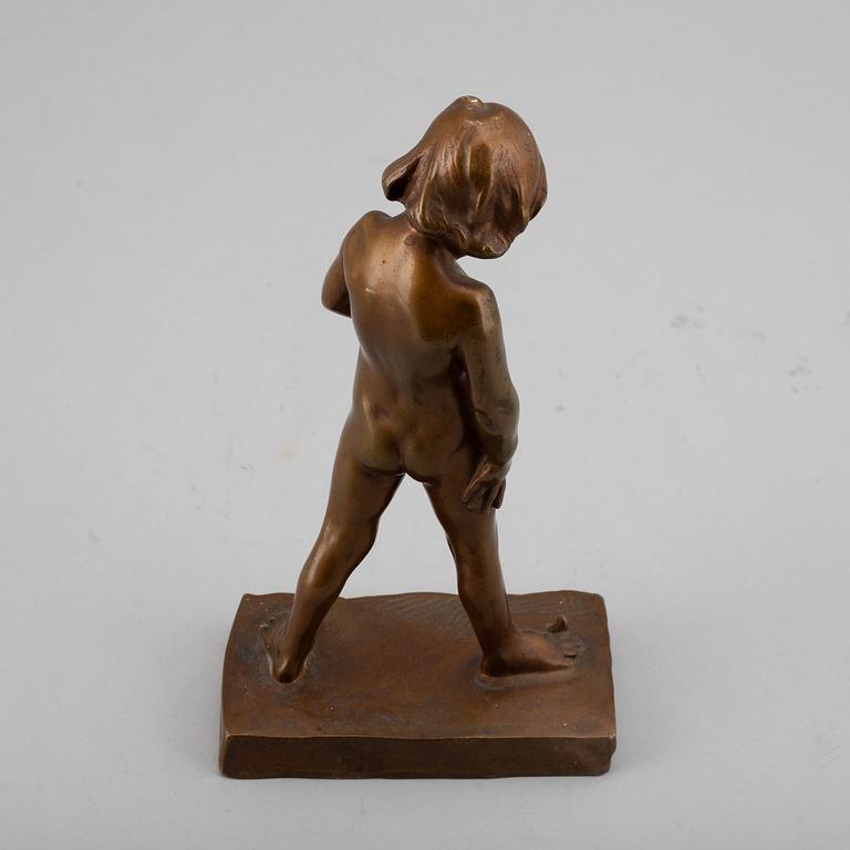 CHRISTIAN ERIKSSON, sculpture, bronze, signed Arcueil and dated 1901.