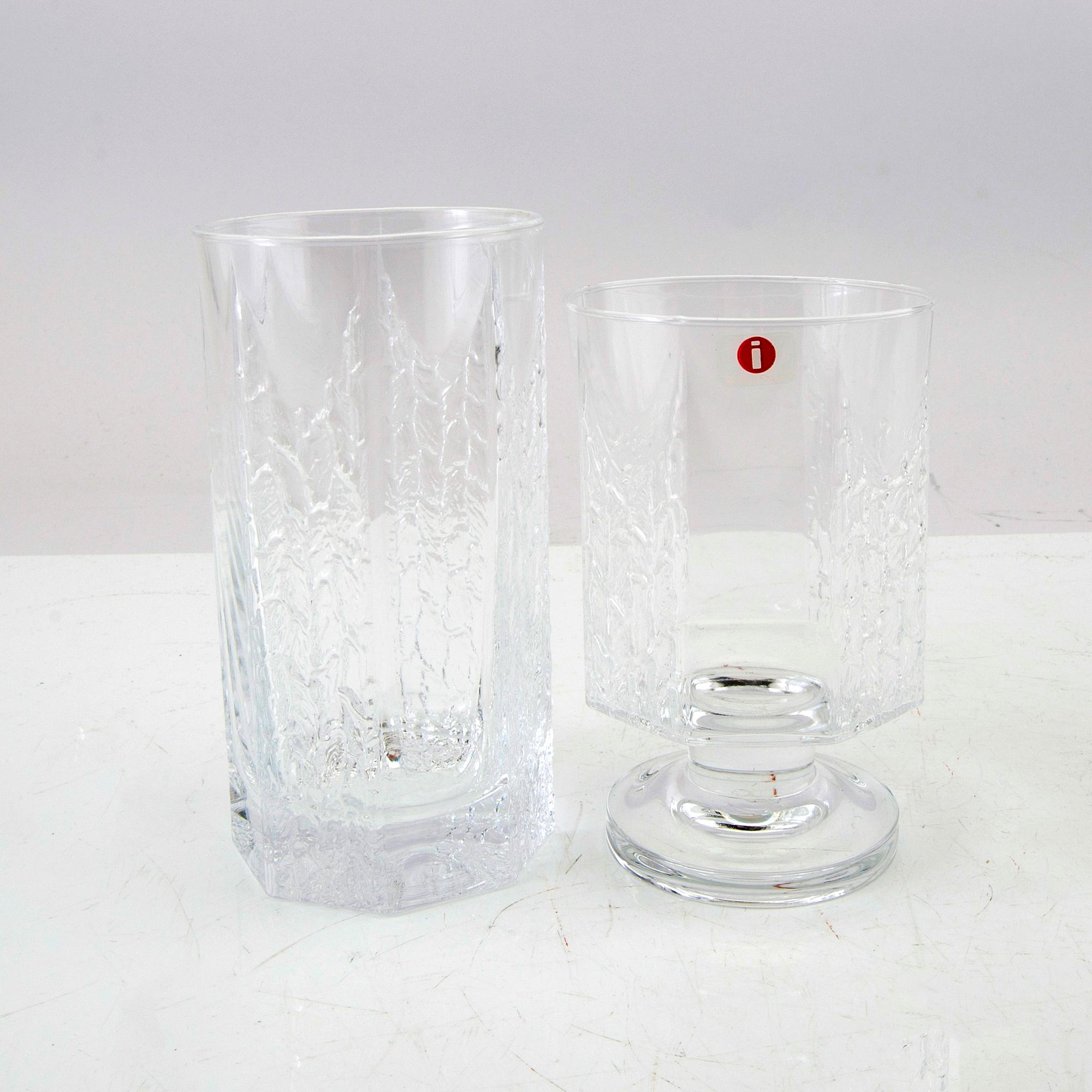 Timo Sarpaneva, servis 59 dlr "Kalinka" Iittala sent 1900-tal.