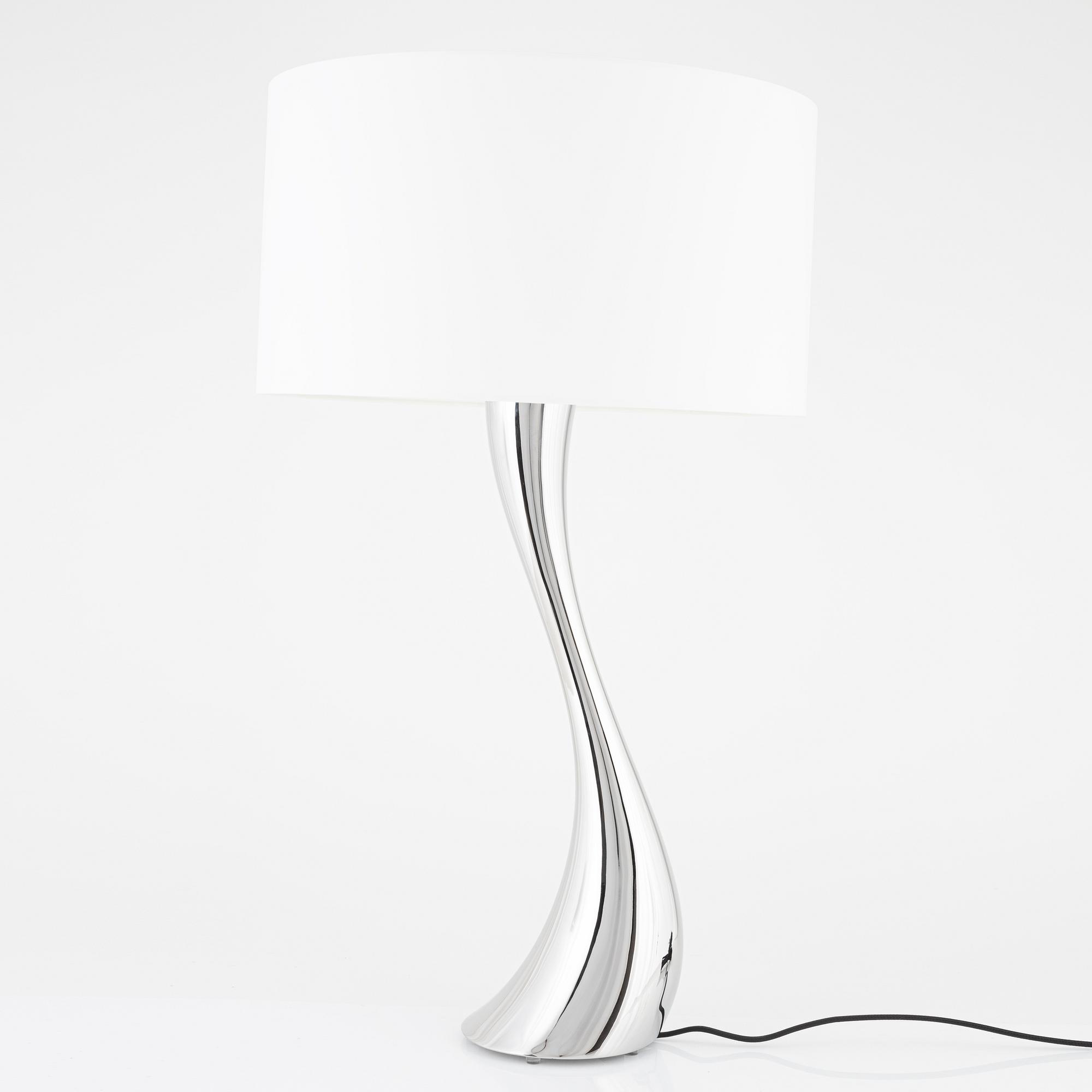 Constantin Wortmann, a 'Cobra' table lamp, Georg Jensen, Denmark.