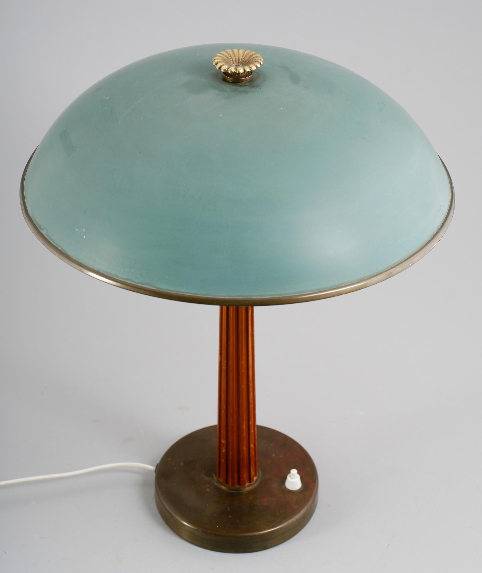 BORDSLAMPA, art déco, 1900-talets första hälft.