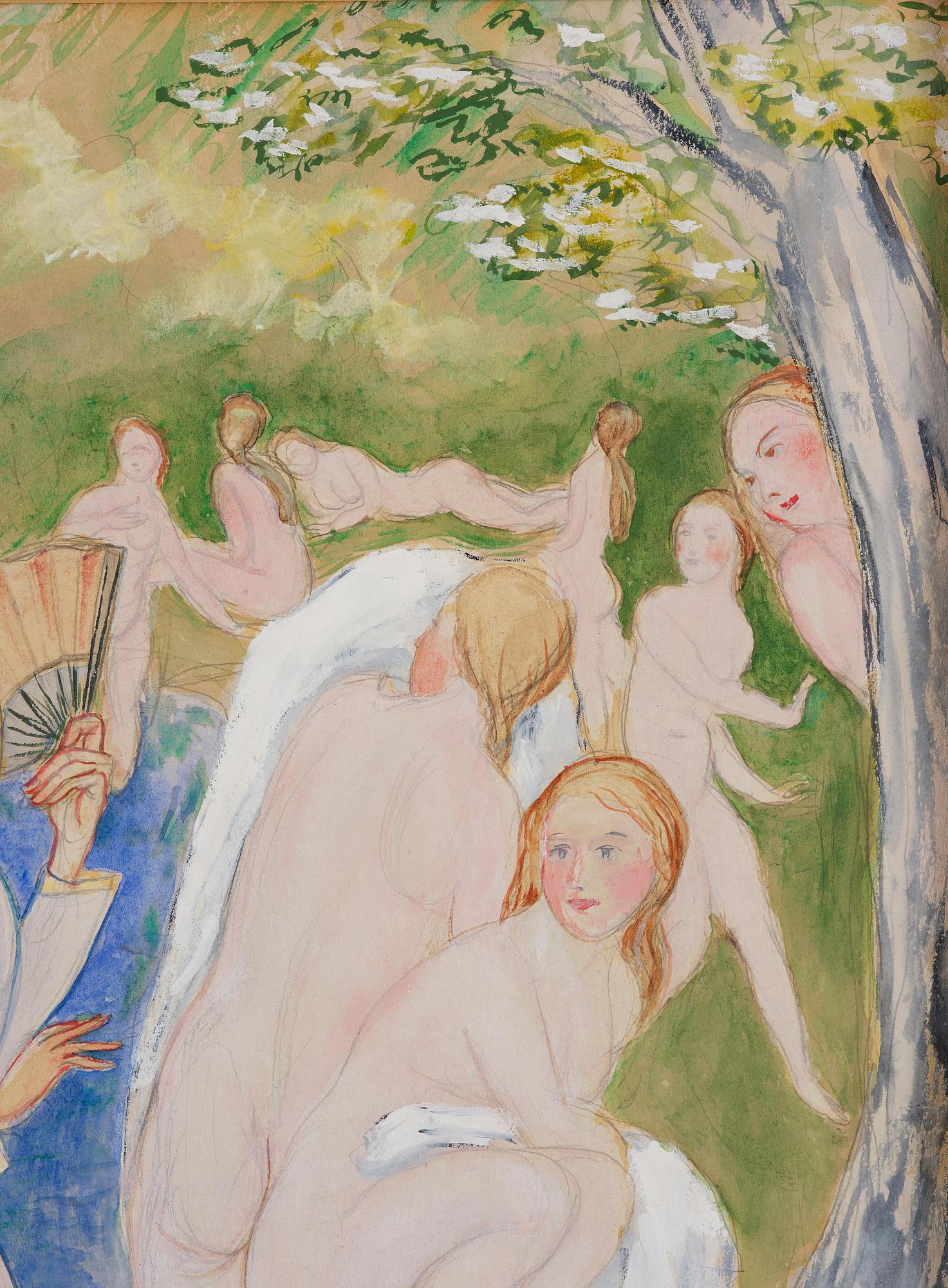 Nils von Dardel, "Den diskrete gossen".