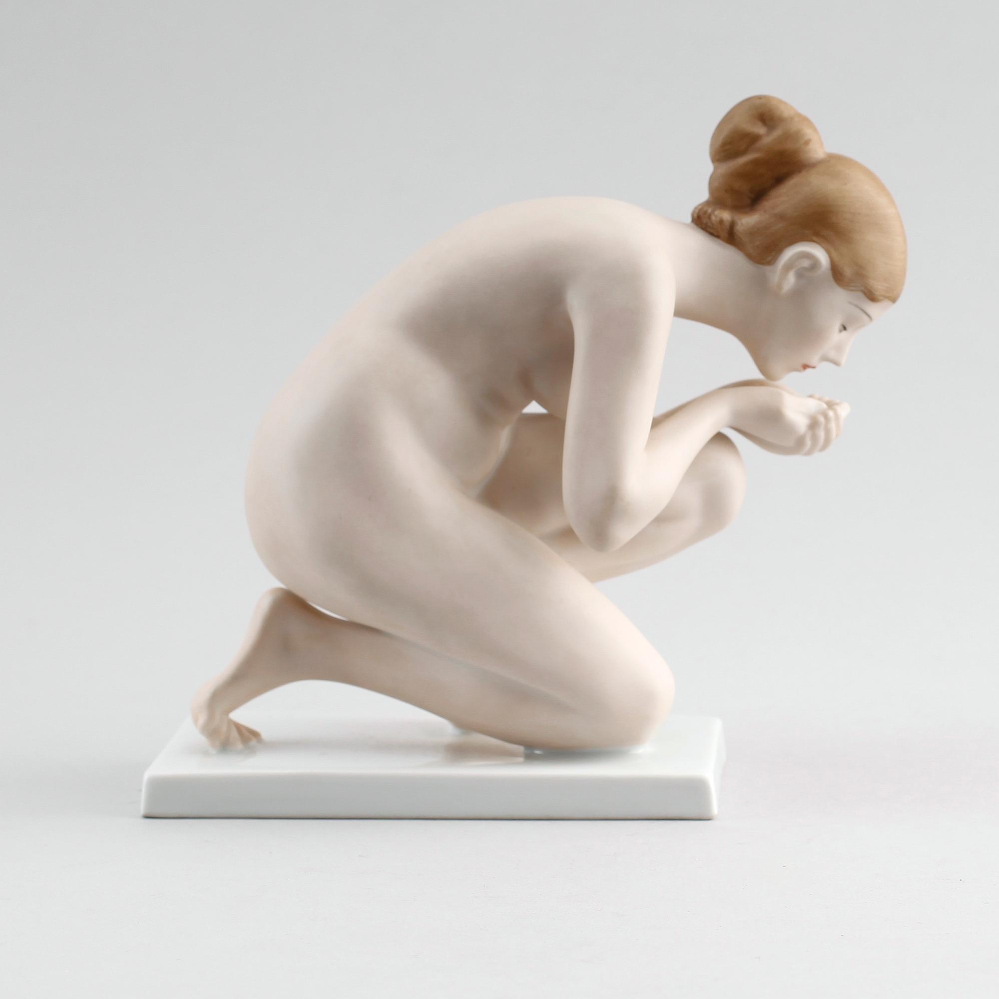 FIGUR, porslin, Ernst Wenck, Rosenthal.