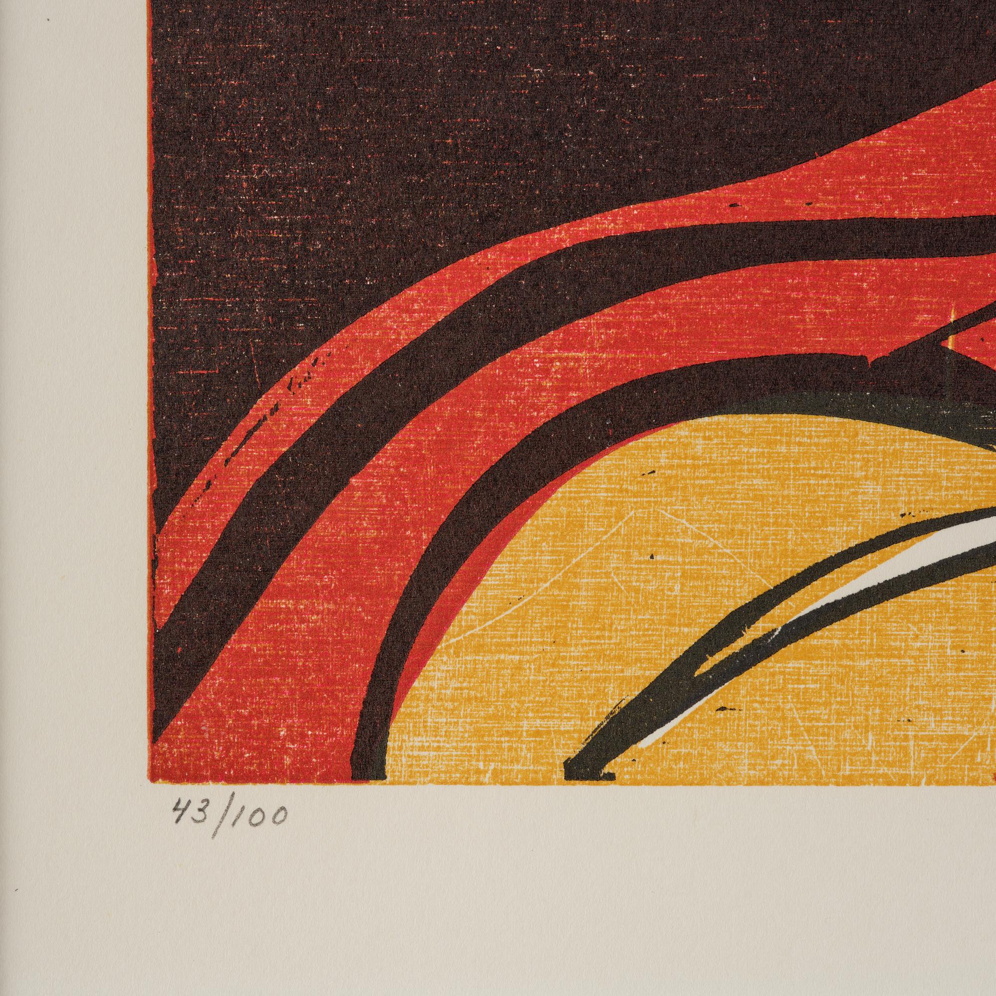 Cecil Skotnes, Untitled from: "Hommage aux Prix Nobel" (The Nobel Prize Portfolio).