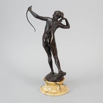 UNKNOWN ARTIST, sculpture, bronze, signed Valenin.