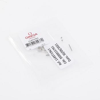 Omega, Speedmaster, co-axial, chronometer, wristwatch, 38 mm.