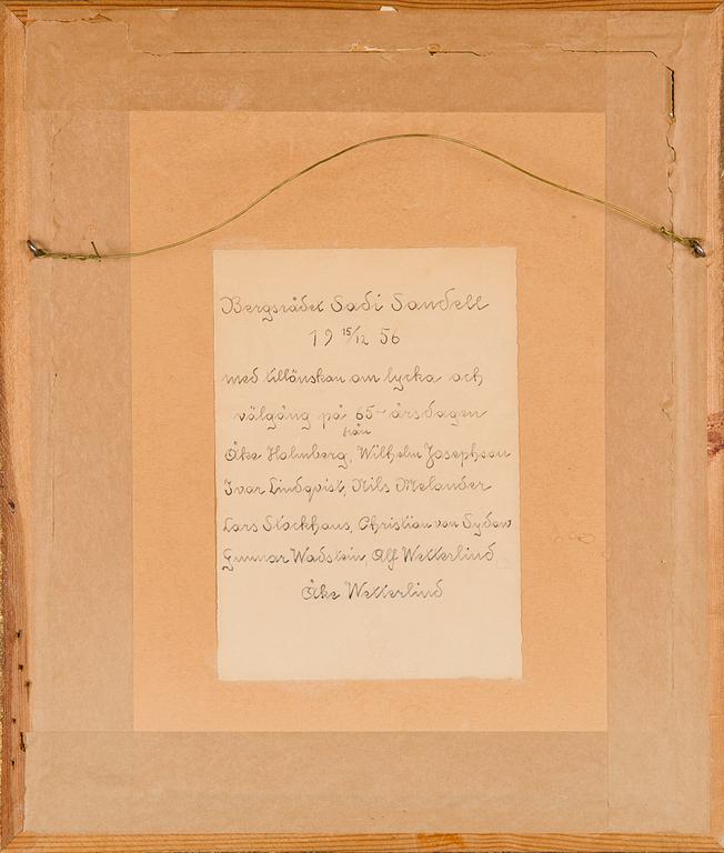 Albert Edelfelt, Dam i Korsett.