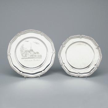 FAT, 2 st, silver, Guldsmedsaktiebolaget, Stockholm, bland annat 1931. Total vikt ca 543g.
