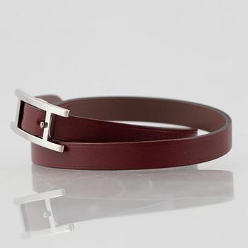 Hermès, armband "Behapi Double Tour".