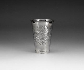 BÄGARE, sterlingsilver, Lisa Andersson, Fellingsbro, 1970. Ca 270g.