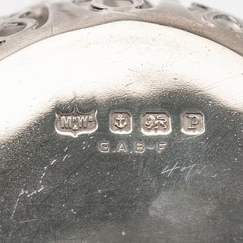 Bowl, silver, Birmingham, 1914.