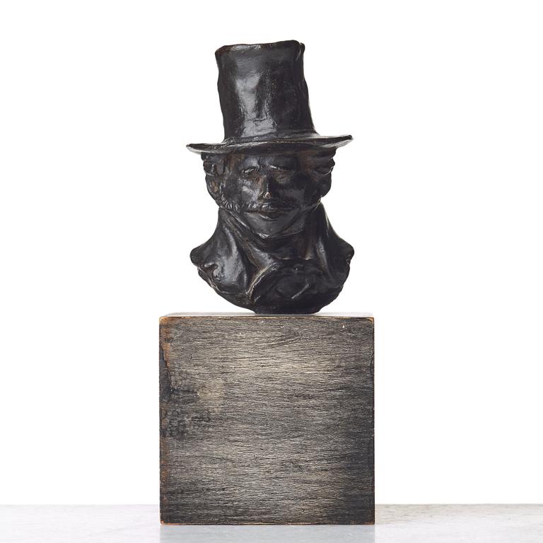 Honoré Daumier After, A man with top hat.