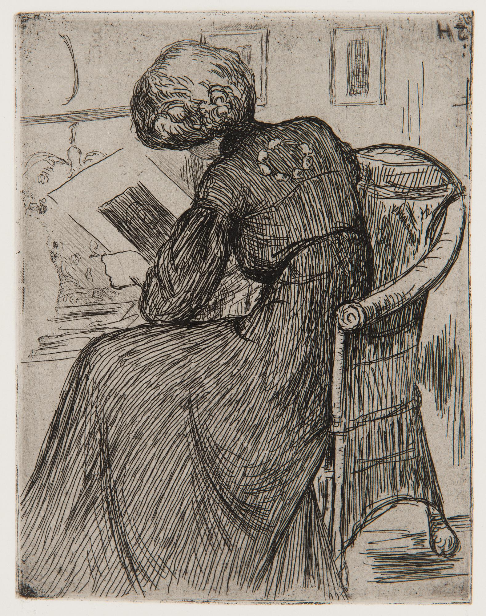 Hugo Simberg, "Arvostelija".