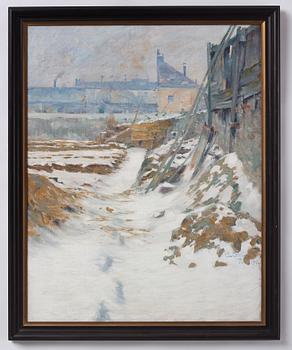Carl Olson, Paris outskirts.