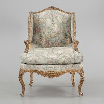 BERGÈRE, Louis XVI-stil, omkring 1900.