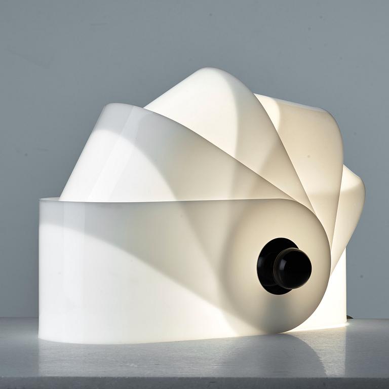 SUPERSTUDIO, bordslampa, "Gherpe", Design Centre Poltronova, Francesconi, Italien 1960-70-tal.