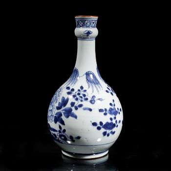 FLASKA. Porslin, Qing dynastin.