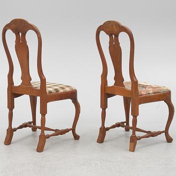 Chairs, 6 pcs, Rococo style, early 20th century.