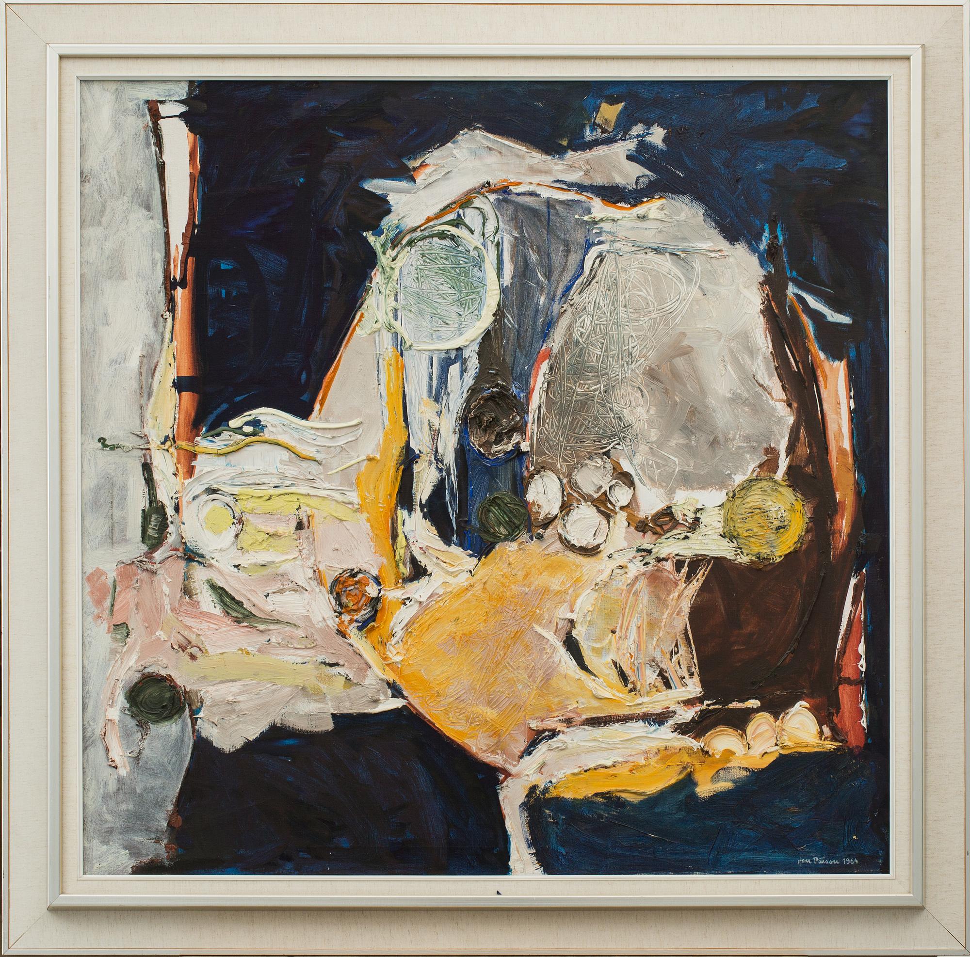 JON PÄRSON, olja på duk, signerad och daterad 1964.