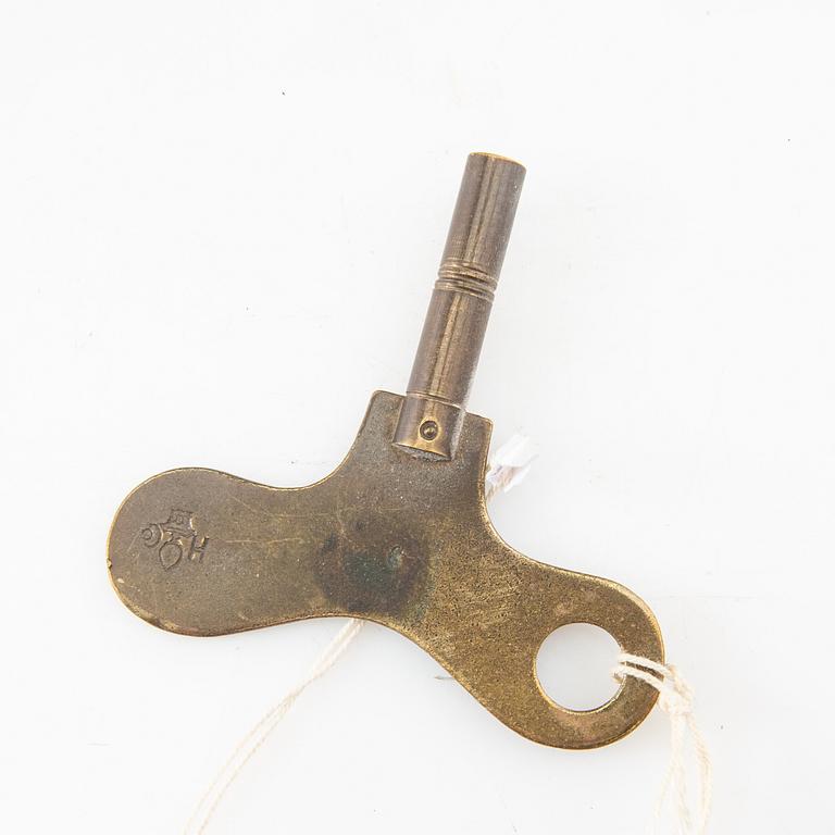 Bordspendyl Louis XV-stil 1900-talets första hälft.