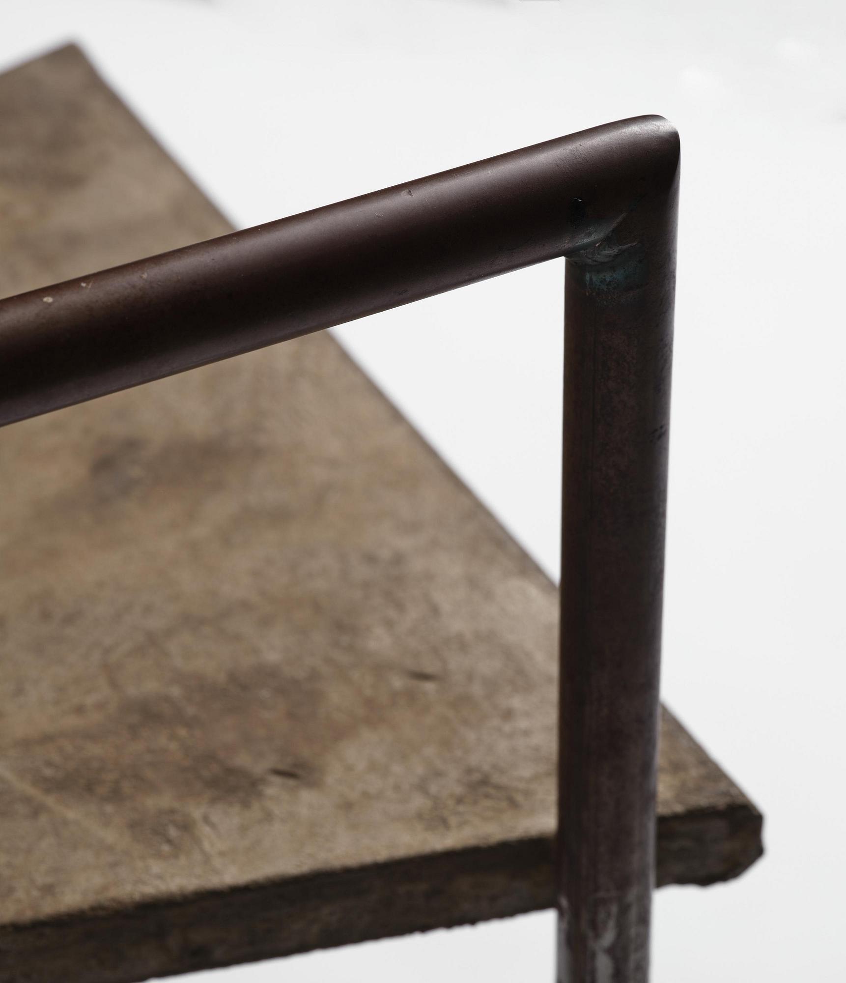 Jonas Bohlin, karmstol, "Concrete", provex, Källemo, Värnamo, efter 1981.