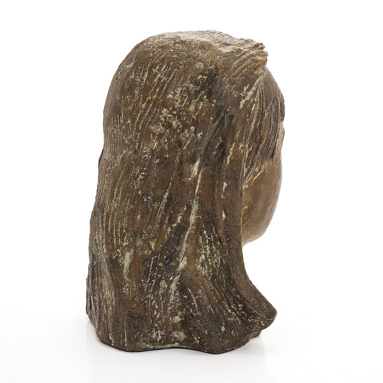 Viljo Mäkinen, A girl's head.
