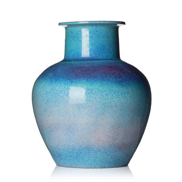 Sven Wejsfelt, a stoneware floor vase, Gustavsberg Studio 1983.