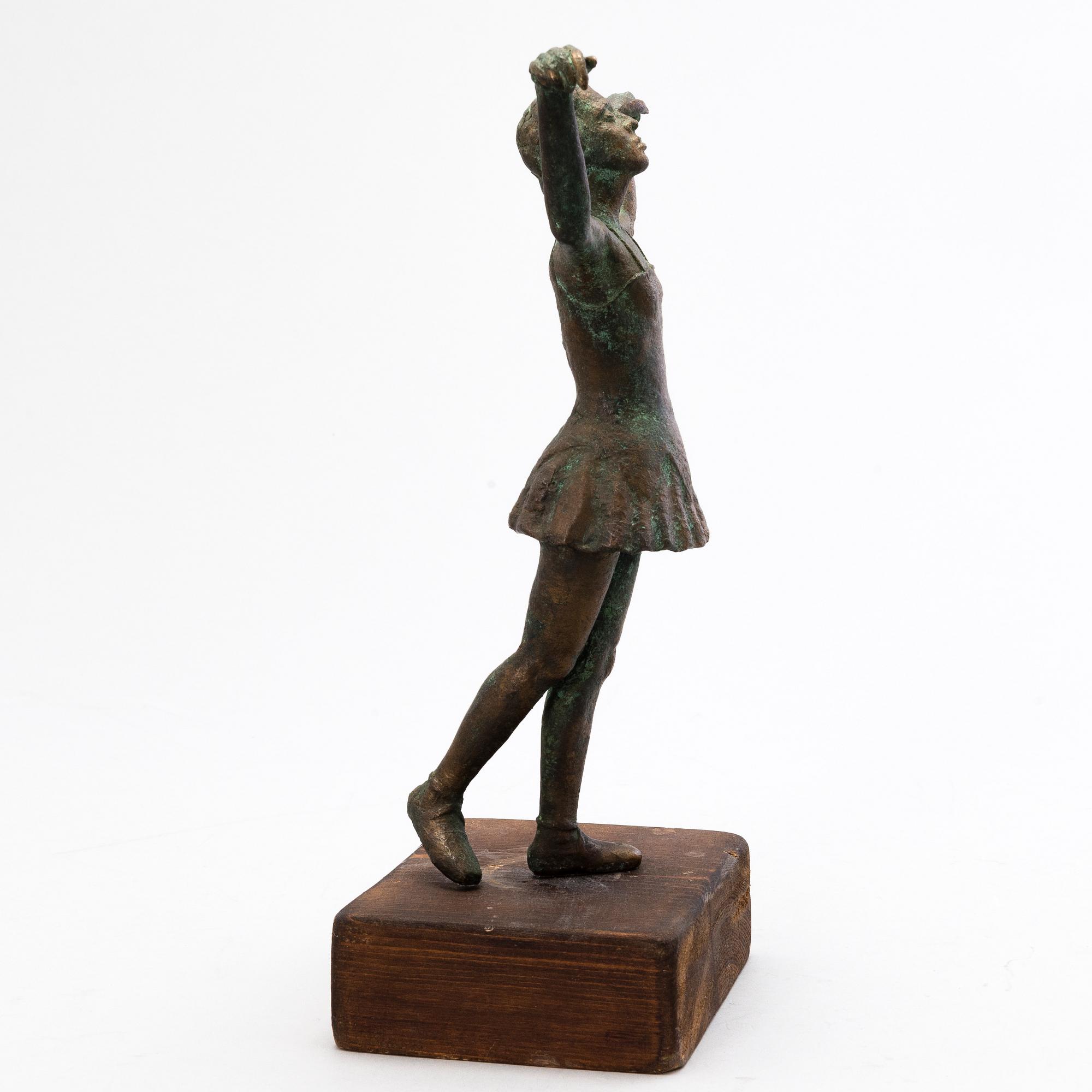 ERKKI MYKRÄ,  bronze, signed and dated -84.