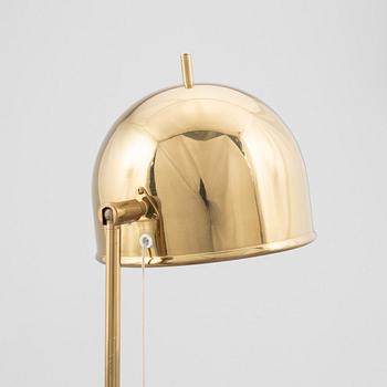 Eje Ahlgren, a pair of brass table lamps, model 'B-075', Bergboms, Sweden, 1960-70s.