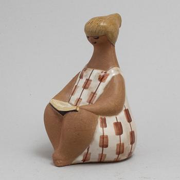 A Lisa Larson stoneware figurine, "Charlotta", for Gustavsberg.