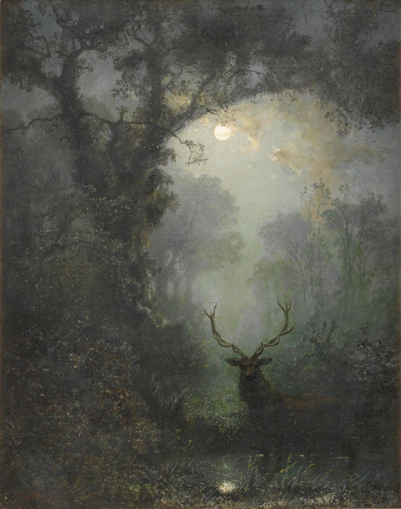 Eugen Krüger, Hjort.