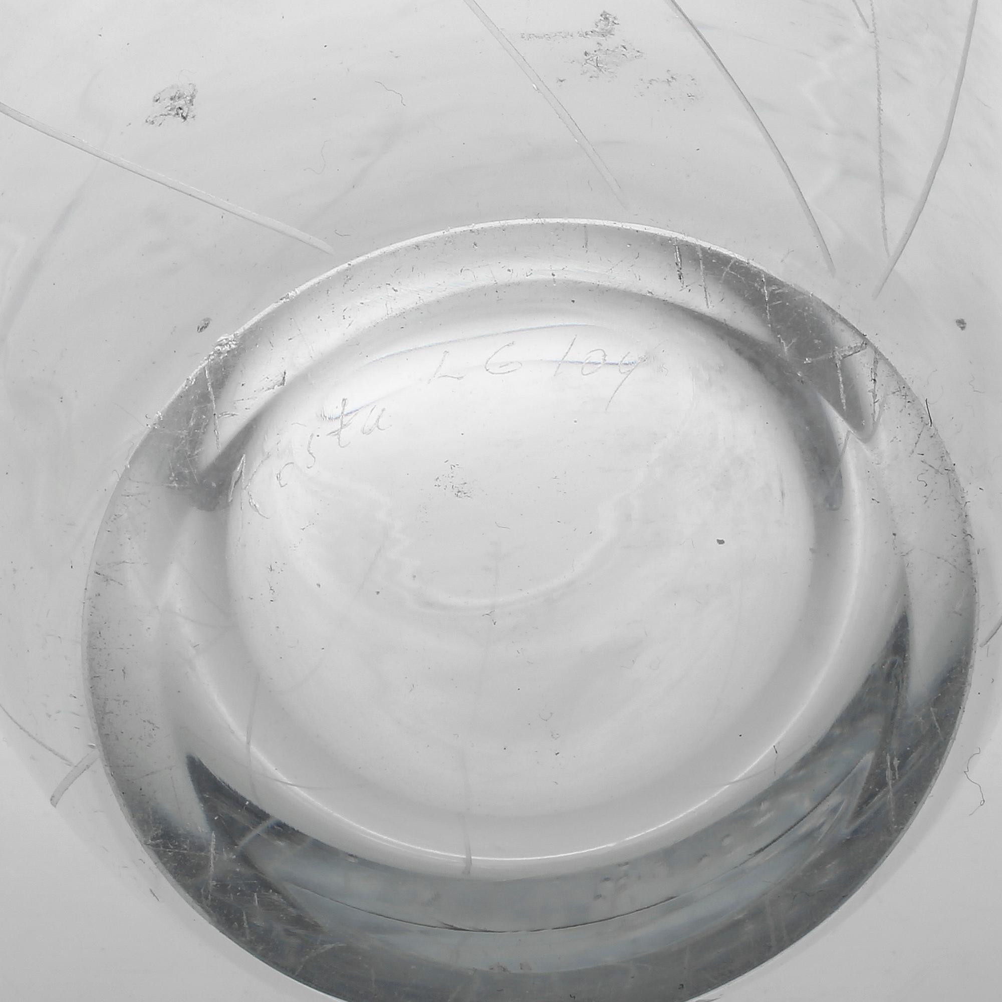 VAS, glas, Vicke Lindstrand, Kosta.