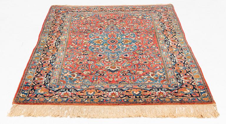 An antique/semi-antique Jozan carpet, ca 210 x 136 cm.