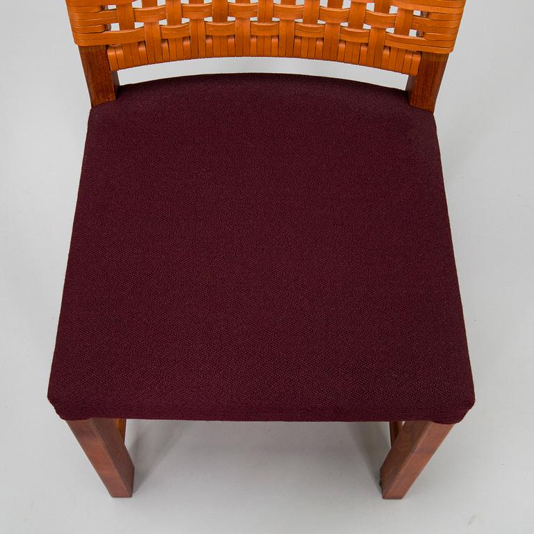 Carl Gustaf Hiort af Ornäs, four mid-20th century 'Näyttely' chairs  for HMN Huonekalu Nupponen.