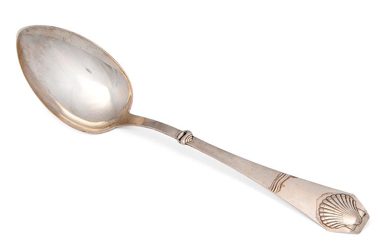 A SERVING SPOON.