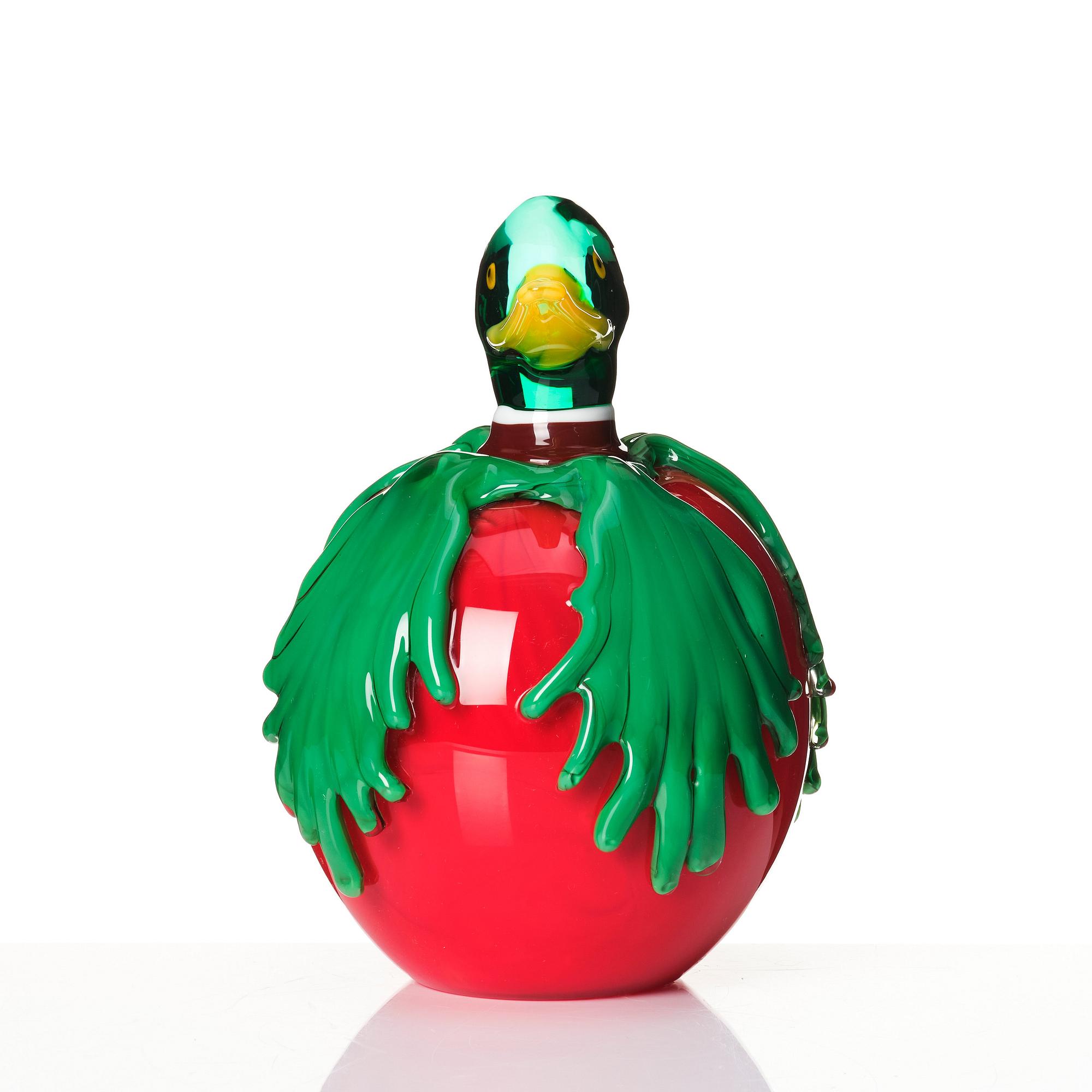 Ernst Billgren, skulptur, "Ermina", Berengo Studio, Murano, Italien 1999, ed. 3/29.