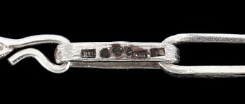 HALSBAND, sterlingsilver, Rey Urban, Stockholm 1982. Vikt 59 gram.