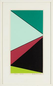 Olle Bærtling, screenprint in colours. Signed, dated and numbered 48/300.