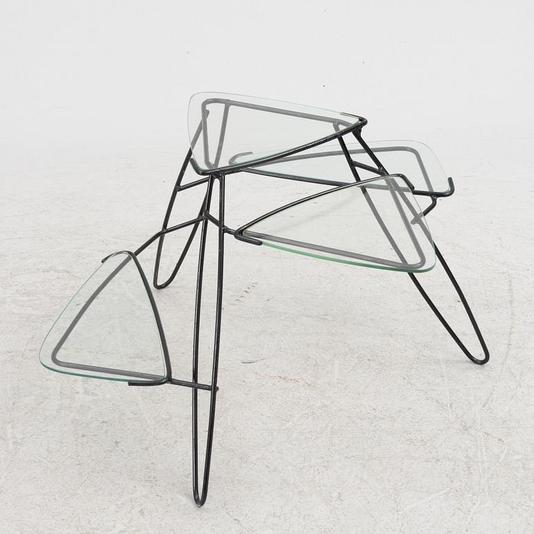 A flower table, mid-20th Century.
