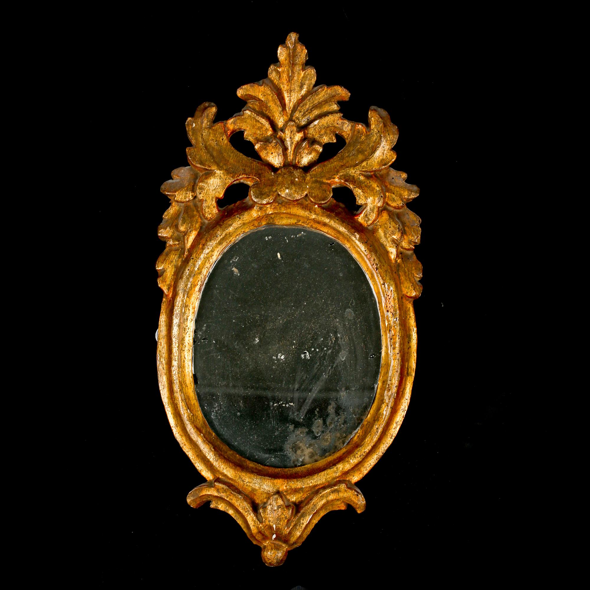 SPEGLAR, ett par, troligen Italien, 1700-/1800- tal.