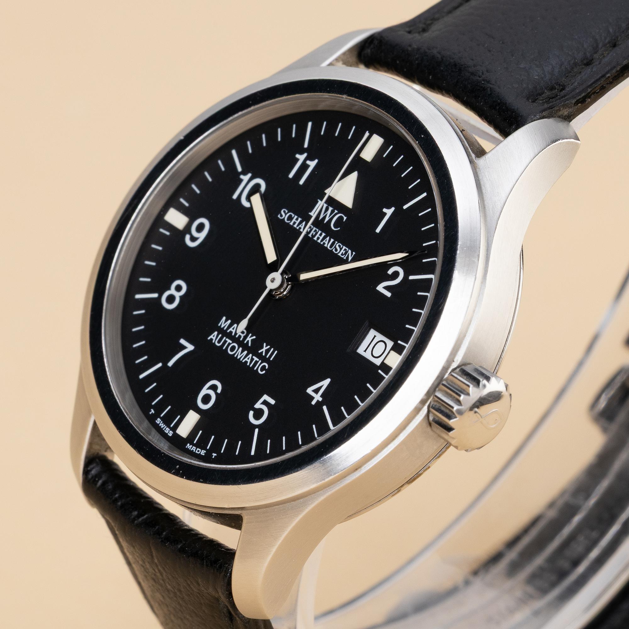 IWC, Schaffhausen, Pilot's Watch Mark XII, "Tritium", ca 1998.