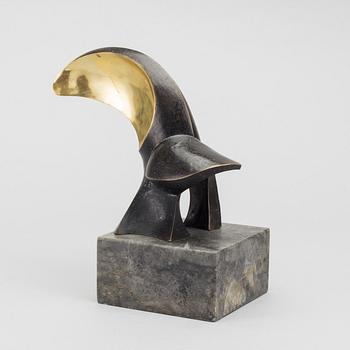 CHRISTIAN BERG, sculpture bronze dated 1962.