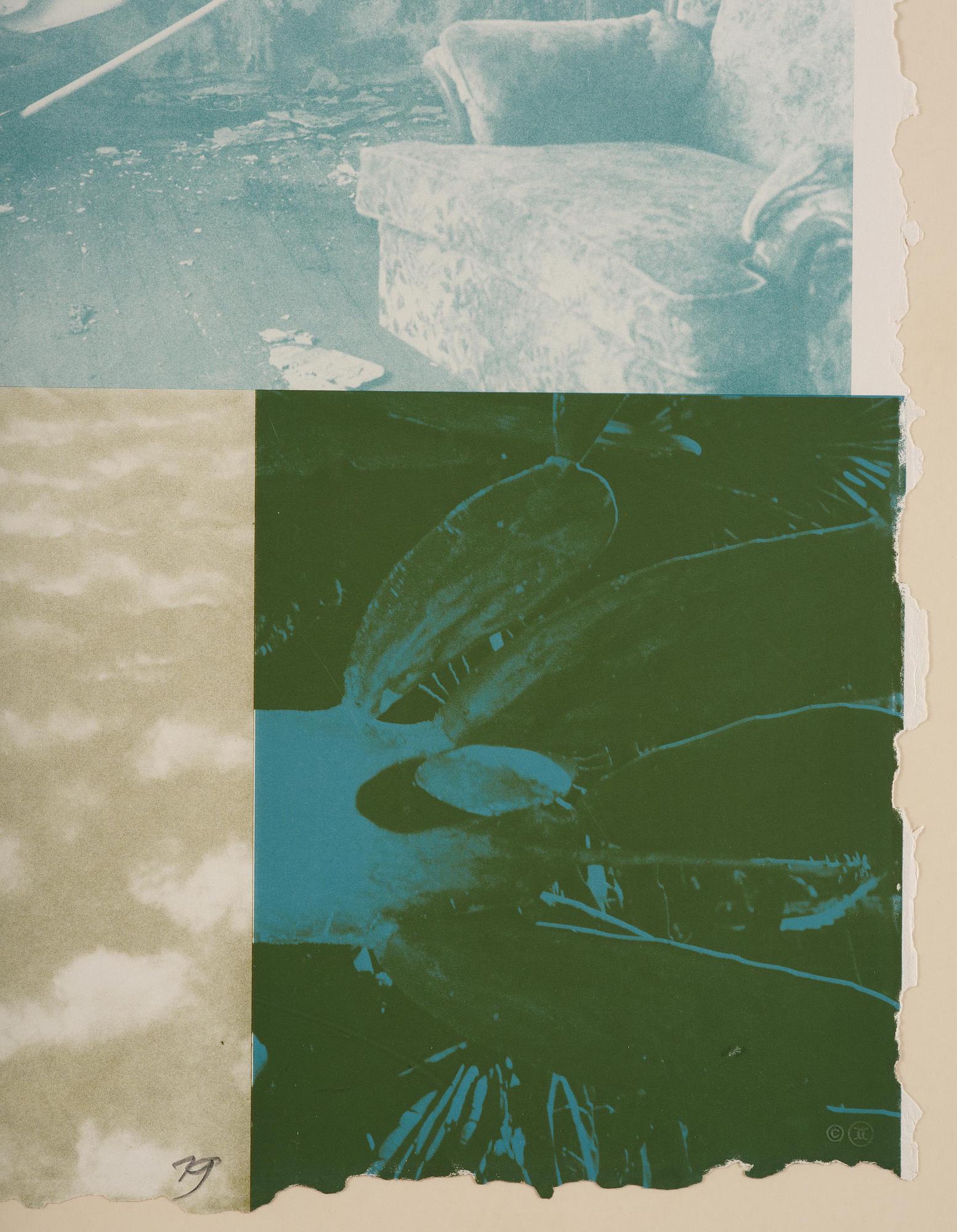 Robert Rauschenberg, "Yardarm" from Rockery Mounds.