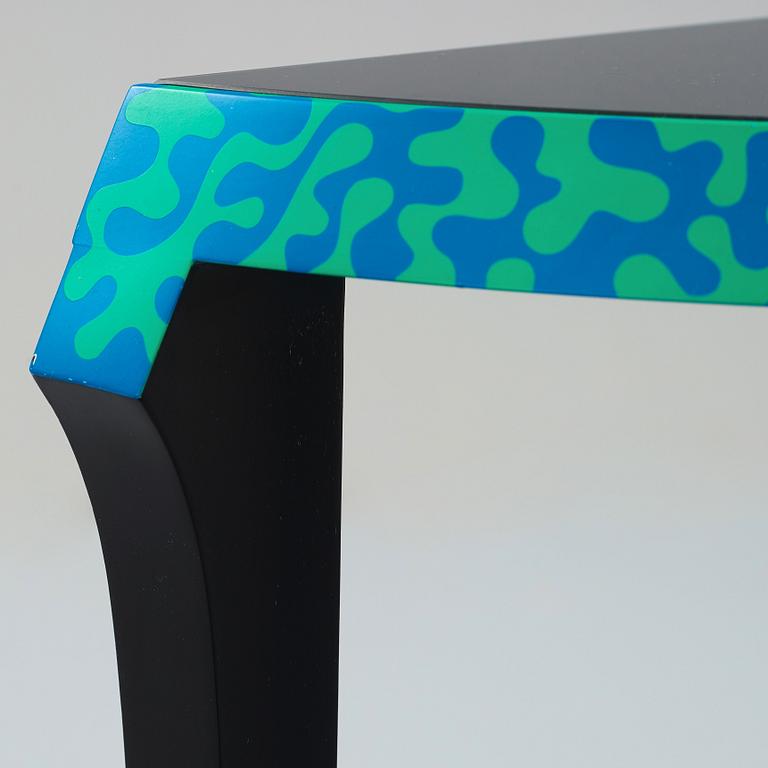 Alessandro Mendini, an "Agrilo" console table for Zanotta, Italy post 1984.