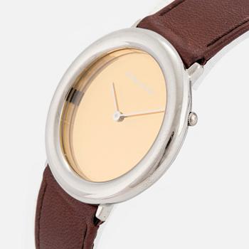 GEORG JENSEN, design Andreas Mikkelsen, wristwatch, 34 mm,