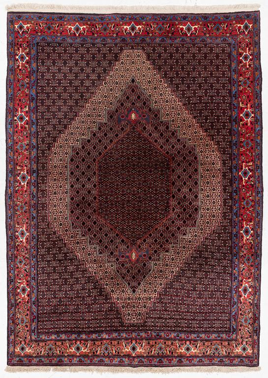 A Senneh carpet, c. 284 x 204 cm.