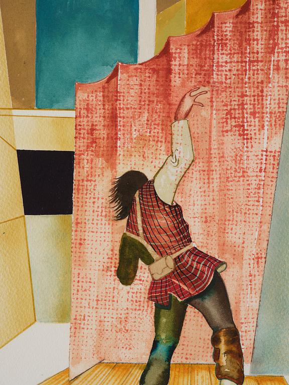 Jens Fänge, "Bob Dylan" (version av Nobeldiplom 2016).