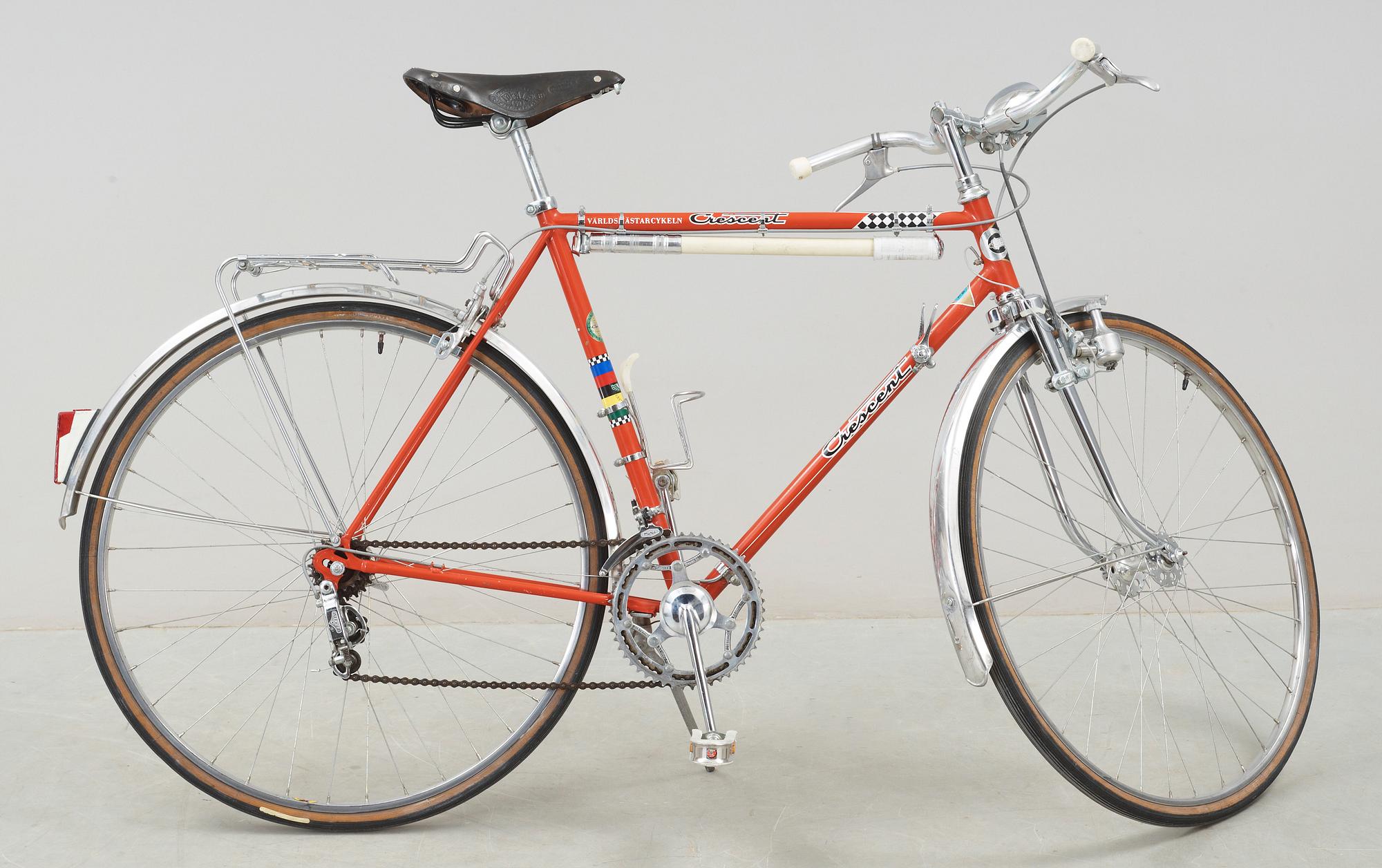 HERRCYKEL, "Världsmästarcykel" Crescent, sent 1960-tal.