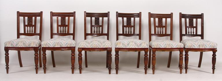 MATSALSGRUPP, 11 delar, bl a 1800-tal.