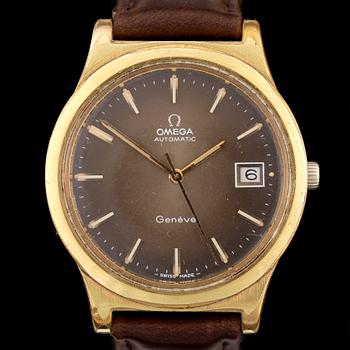 ARMBANDSUR, herr, Omega, Automatic, doublé/stål, 1970/80-tal.